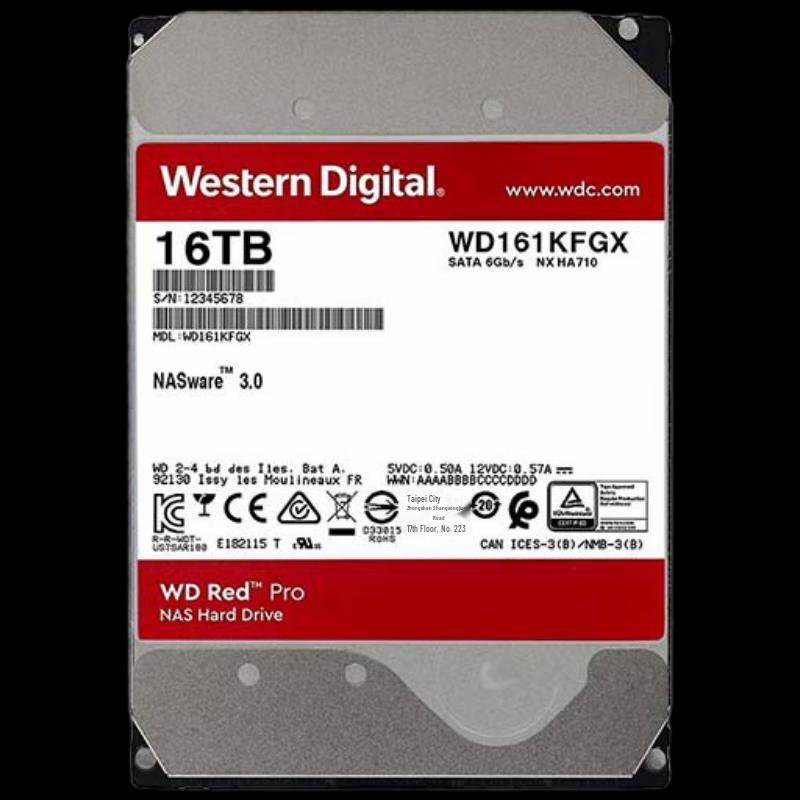 Disco Rígido NAS Western Digital WD Red Pro