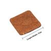 Hand Sewn Tea Cup Heat Insulation Pad Tie Dye Grass Wood Mat for Zen Theme Tea Ceremony Dining Table