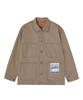 Universal Overall Uo Workers Coverall Dark Beige