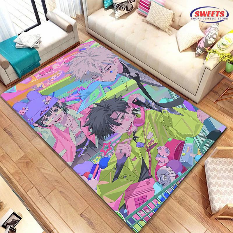 Bilibili Link Click Carpet New Release! Anti-slip Sound Insulation,Rug for Living Room Bedroom, Bedside Office Areas,Durable Mat