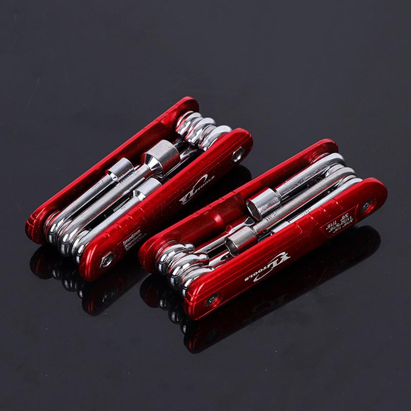 Hex Nut Driver Set 6 In 1 Folding Nut Driver Set Imperial/Metric Motor Folding Socket Wrench Steel Shank Portable Premium Handle