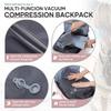 Vacuum Compressed Backpack, Suitable for Business Leisure, Travel Bag, Multifunctional Laptop Backpack Vacuum Bags for Clothes