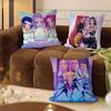 KPop Dämonenjäger Kissenbezug Cartoon Geschenk Kissenbezug Schlafzimmer Zuhause Sofa Stuhl Sitz Dekor Kissenbezug