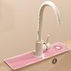 Soft Faucet Mat flexible Draining Drying Pad Sink Splash Guard  Bathroom Countertop Protector Mat