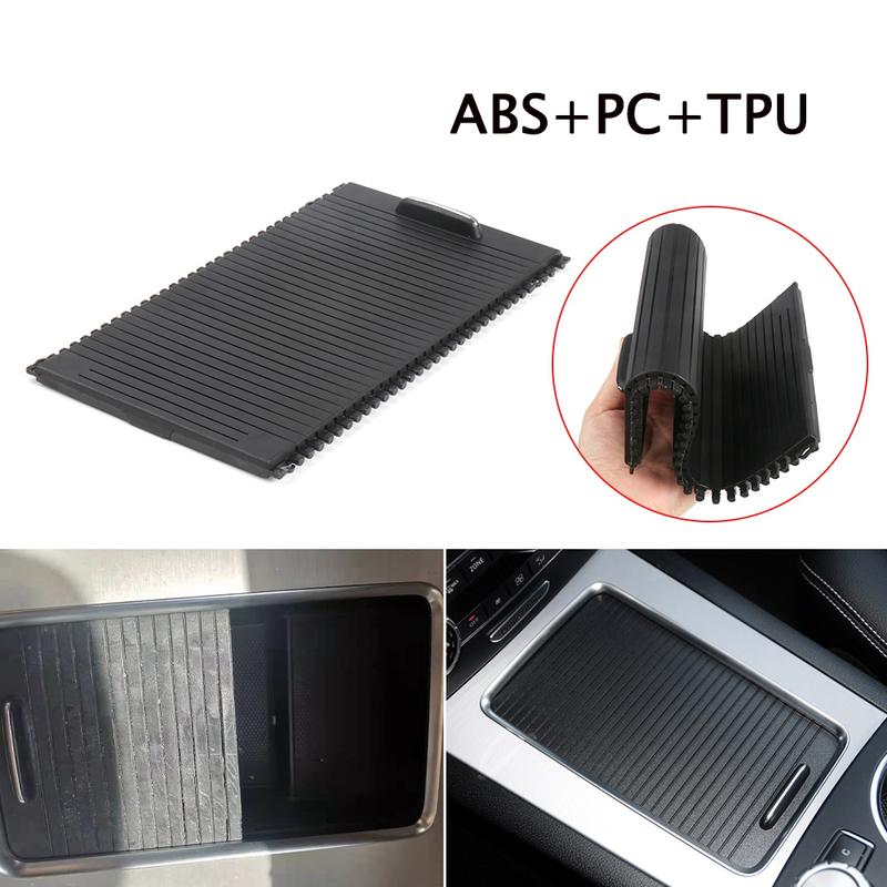 Car Center Console Cover Water Cup Holder Sliding Roller Blind Replacement For Mercedes Benz X204 GLK Class 2046805808