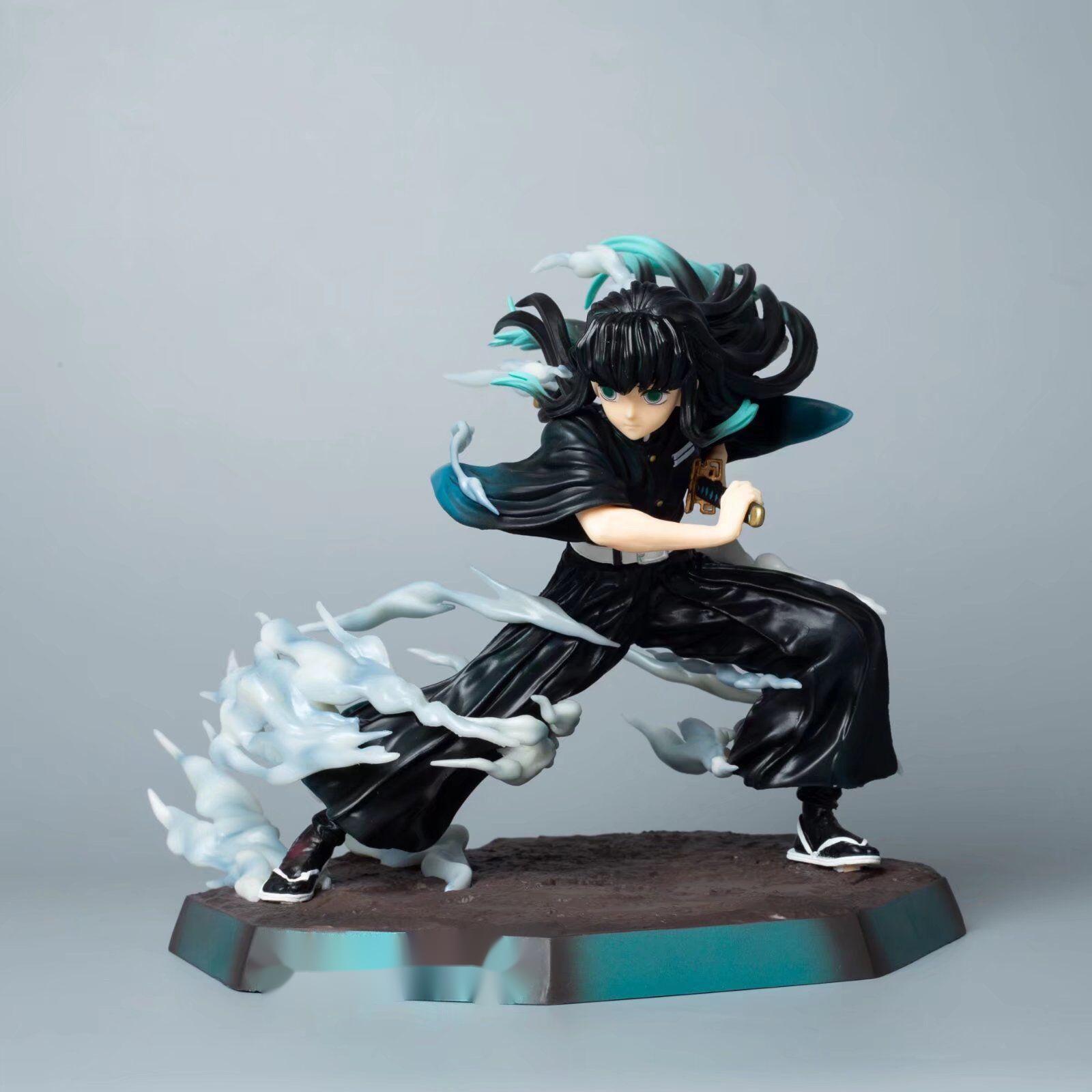 

Demon Slayer - Kin-kun Series - Simple GK - Shira-kun - Noiro - Sculpture Anime Scale Model Birthday Gift 18cm чёрный