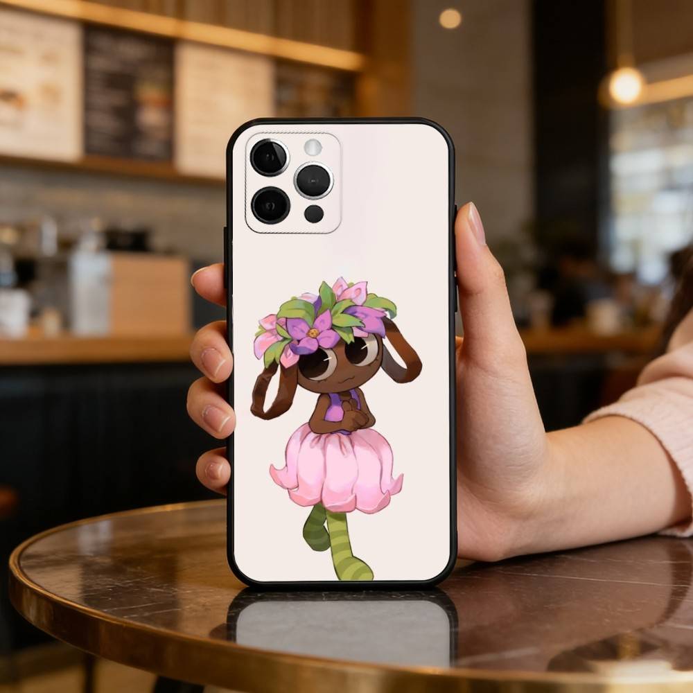 

Dandy s World B-Bassie Phone Case For iPhone 17,16,15,14,13,12,11 Plus,Pro Max,Soft Silicone Black Cover iPhone15promax