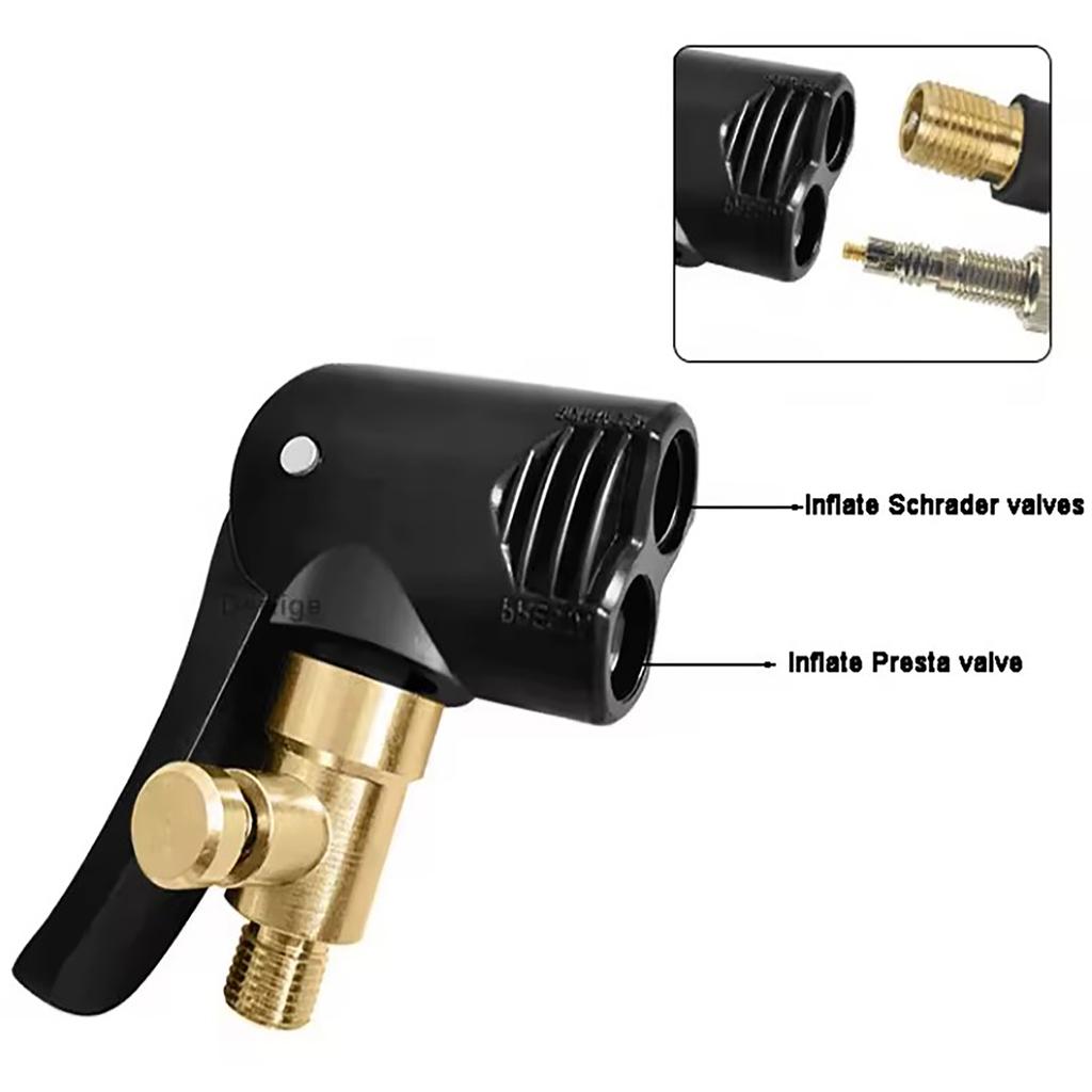 Tire Air Pump Connector Tire Inflator Hose Adapter No Air Leakage Air Compressor Pump Tire Chucks For Air Compressor Attachments