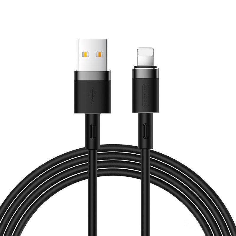 Cable for iPhone USB - Lightning 2.4A 1.2m black