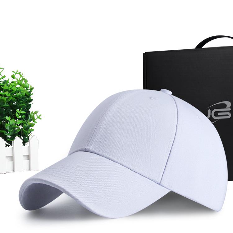 Solid Color Casual Golf Cap - Korean Style Sun Protection Baseball Hat for Men & Women