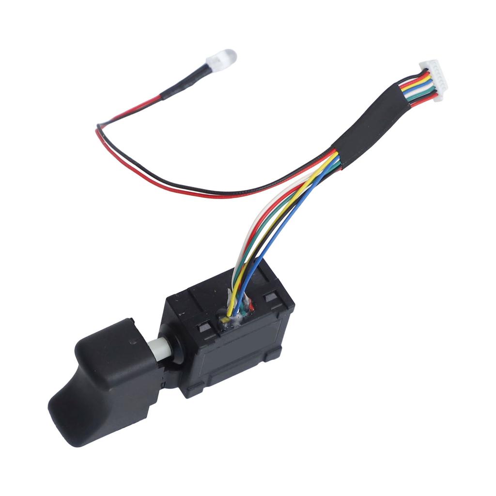 For Home Repairs Black Brushless Cordless Drill Drill Accessory Built-in Light Easy To Install Line Length 100mm