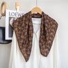 Fashion Lovely Floral Square Cotton Viscose Shawl Scarf High Quality Print Soft Shawls and Wraps Bufandas Muslim Hijab 68*68Cm