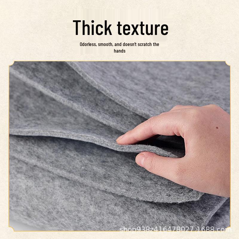 Thickened Felt Pad for Calligraphy and Painting - Wool Felt Brush Writing Pad for Chinese Art
