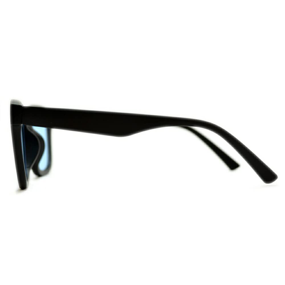 [MERRY PLEASURE] Sunglasses, Fashion Glasses, Wellington Style, Light Colored Lenses, Flat Lenses, Lightly Tinted, Men's & Women's, Asian Fit, UV