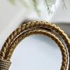 Vintage Artistic Phone Wrist Strap Charm Keychain Elegant Handwoven Flower Lanyard Anti-Drop Girl Woman Bracelet