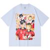 230 Gsm 100% Cotton Haikyu V6 Print Unisex Heavy Cotton T Shirt