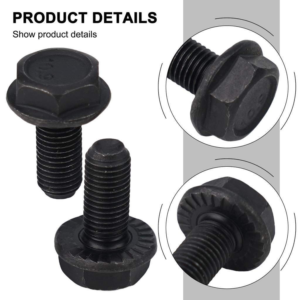 Bolts Bicycle Black Bottom Bracket For Square Taper