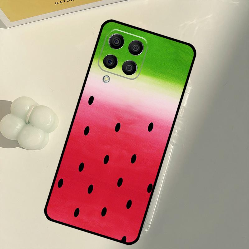 Schattige Zomer Fruit Watermeloen Voor Samsung Galaxy M15 M35 M21 M16 M06 M33 M13 M53 M11 M31 M55 M14 M34 M54 M12 M32 M52 Hoesje