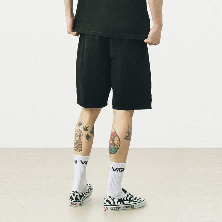 Vans X Duyanaizi Collaboration Loose Casual Woven Shorts Men Shorts Black VN0A5F45BLK