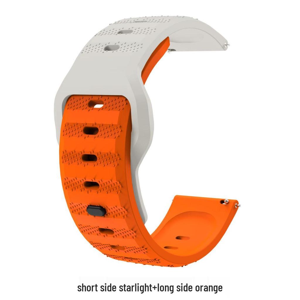 Compatible Silicone Dot Pattern Watch Strap for Samsung, Huawei, Huami, Garmin, and Mi Band