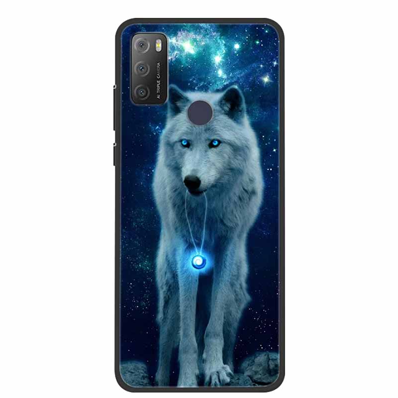 Pro Alcatel 1S 2021 Case Luxusní silikonový TPU měkký kryt na telefon pro Alcatel 1S 2020 Nárazuvzdorný roztomilý TPU nárazník Fundas Coque