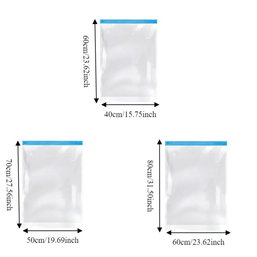 Transparent Vacuum Storage Bag Thickened Down Jacket Storage Bag Space Saver Bag Moving House