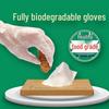 Flower Trace Biodegradable Disposable PLA Gloves