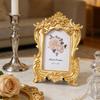 Antique Ornate Rectangles Photo Frame for Tabletop Wall Display,Retro Picture Frame,Decorative Photo Frame Home Decors