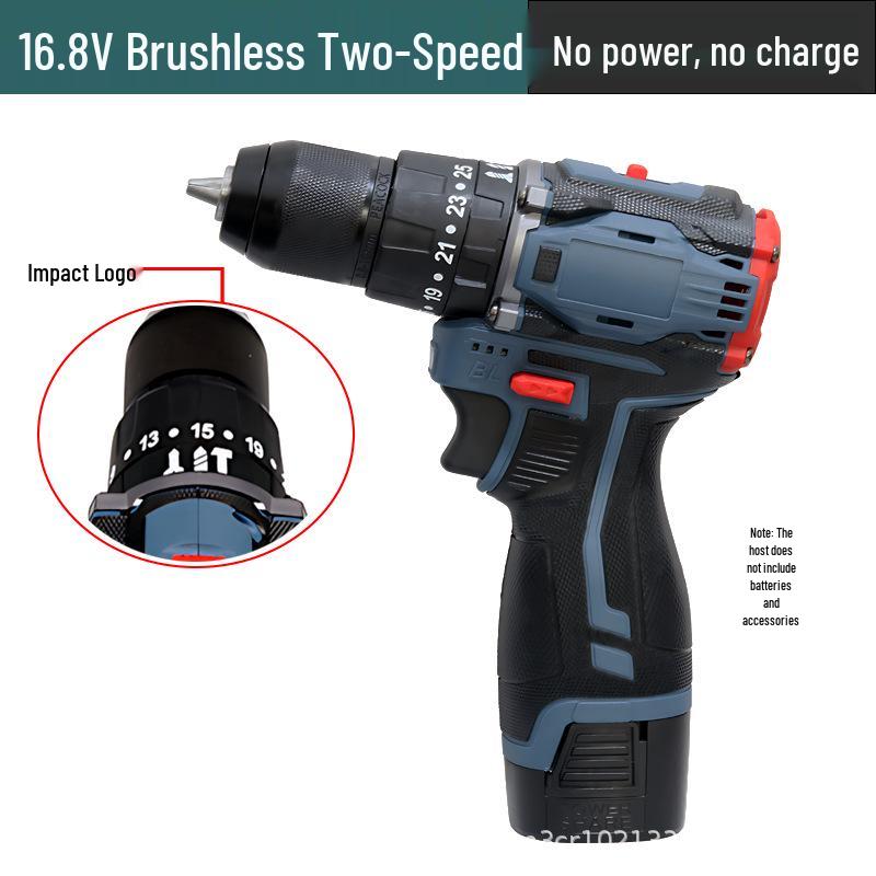 

Бесщеточная 18В Аккумуляторная Многофункциональная Ударная Дрель с Литиевой Батареей