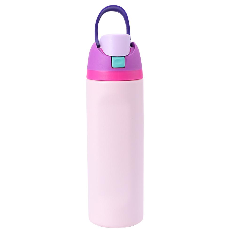 20/24oz Straw Insulated Tumbler Stainless Steel Sports Water Bottle Vacuum Thermal Insulated Mug for Outdoor Camping Sports