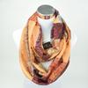 Fashion Plaid Ring Infinity Scarf Women Warm Winter Soft Voile Circle Snood Scarves Neck Loop Shawl Ladies Neckerchief