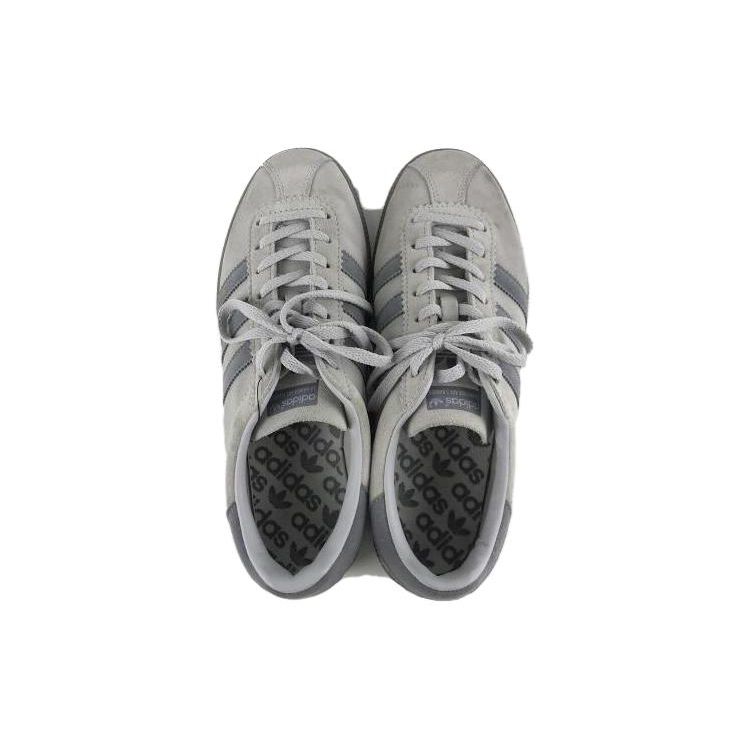 Adidas Originals Bermuda Non-Slip Shock Absorption Low-Top Skate Shoes Men Sneakers Gray Blue BB5267
