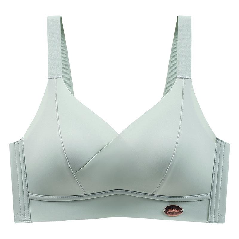 BH mit glatter Oberfläche für Frauen Bequemer Übergrößen-BH Schlichter und nahtloser BH Push-up-BH