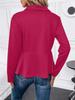 2025 Herbst Europäisches & Amerikanisches Perlenbesetztes Baumwoll-T-Shirt für Damen