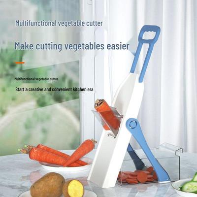 Multifunctional Vegetable Cutter & Slicer - Kitchen Shredder & Potato Julienne Tool