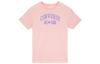 T Shirts Women's Pink Crew Neck Moderate Straight Fit 10017793-A02