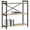 Bookshelf Sonoma Oak 80 x 30 x 85 cm Engineered Wood