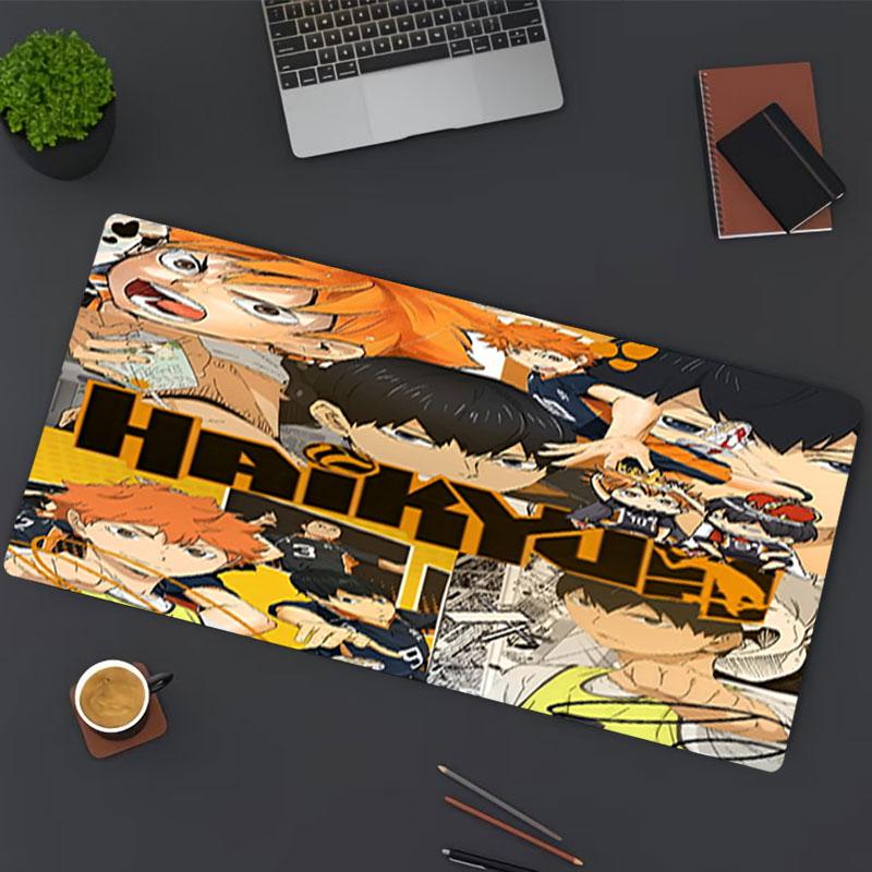 Podkładka pod mysz z nadrukiem Haikyu, do klawiatury, laptopa, PC, do biura, domu, dekoracja biurka, idealny prezent urodzinowy dla graczy