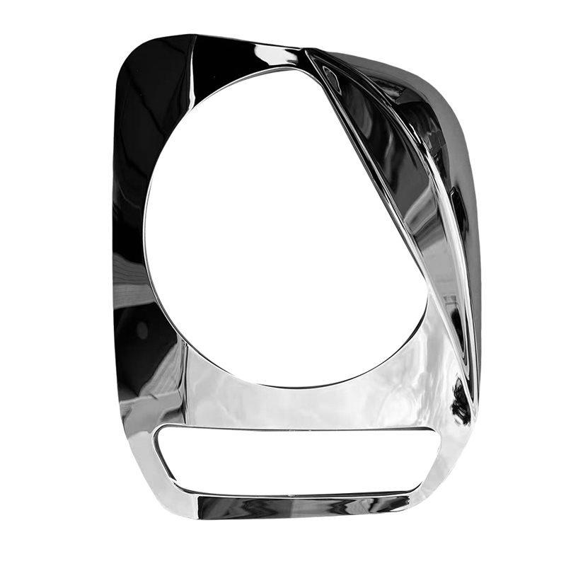 For Jimny 1998-2017 Car Headlight Frame Cover Sticker Hoods Lamp Replacement Parts JB23 JB33 JB43