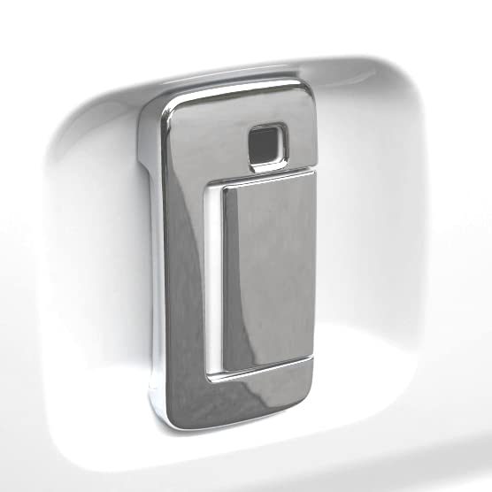 CGP Türgriff Voll Vordertüren Schiebetüren für Toyota und Hijet Abdeckungen, Set, Chrom, 6-teiliges Set, + Türen, 4-Türer, S700V/S710V, Atrai, Cargo, CGP5754-6P