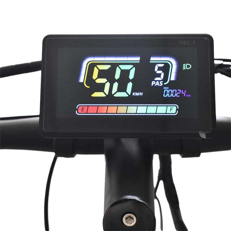 AB12-H6C-2 E-Bike Meter LCD Display Electric