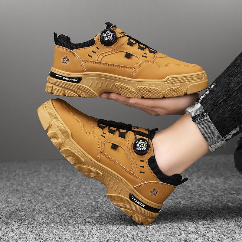 Martin Boots Men's Winter New Men's Shoes Versatile Shoes Men's Non-slip and Wear-resistant Shoes