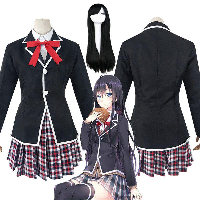 Charmante Meine Jugend Romantische Komödie Ist Falsch Yukinoshita Yukino Cosplay Kostüm Uniform Für Anime Fans