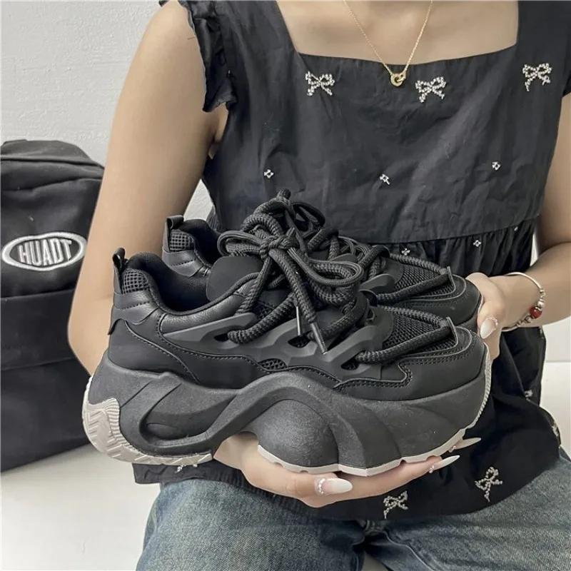 Woman Sneakers Fashion Casual Shoes  Summer Mesh Female Shoes Comfortable Breathable Heightening Sneakers for Women