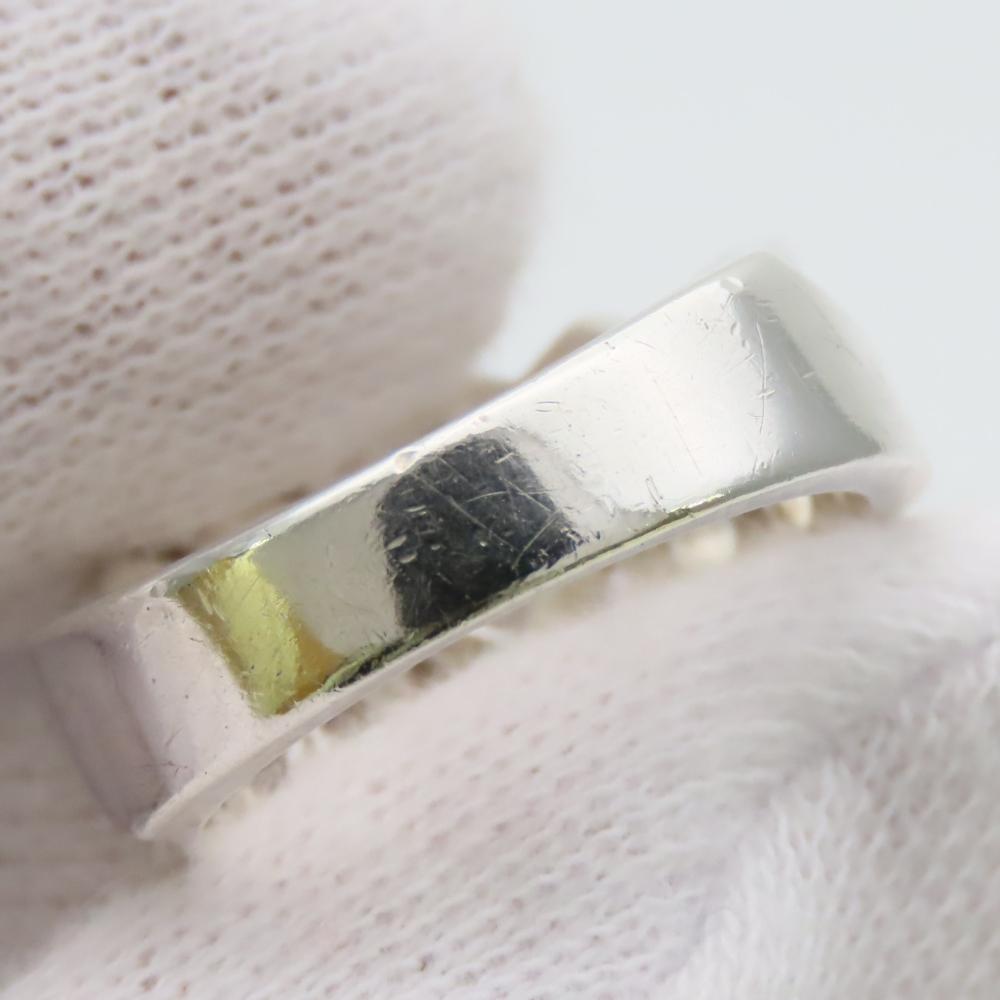 Used TIFFANY&Co. Ring Loving heart triple Paloma Picasso EU#50 Silver925 4.7g Silver Accessories