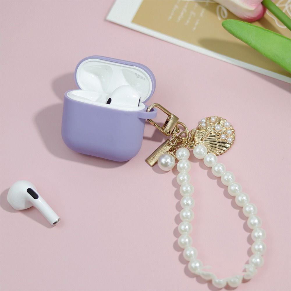 Shell Mobile Phone Lanyard Pearl Phone Wrist Strap Universal Cell Phone Strap  Phone Accessories