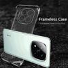 Frameless Slim Clear Hard Back Cover Case On For Xiaomi Redmi Note 14 5G 14 Pro+ Plus Note14 Pro Plus 14 Pro 5G Coque Phone Cases