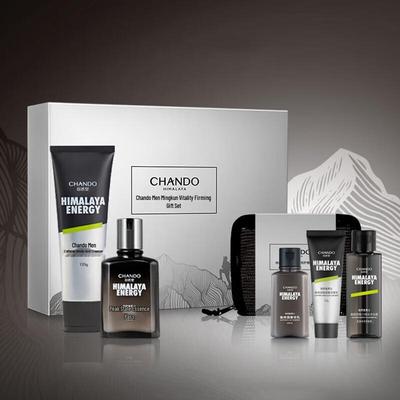 Ensemble de soins raffermissants Vitalité Caféine pour Hommes Chando