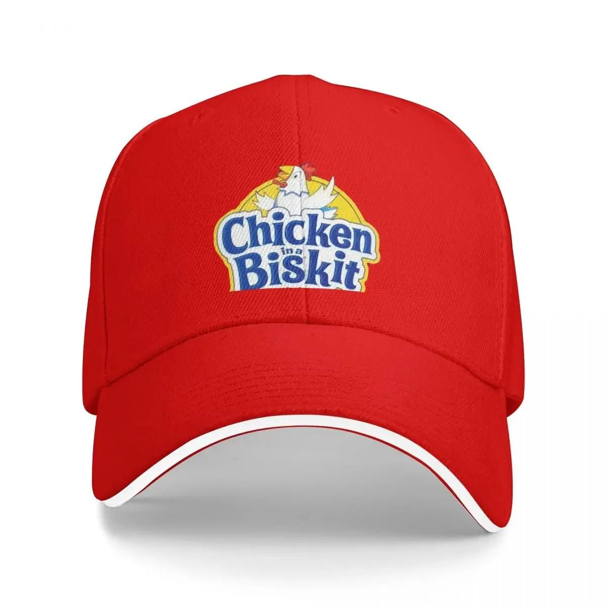 Chicken in a Biskit Logo Classic TShirt Baseball Cap fishing caps Unisex luxury caps Fashion Beach New In Hat Hats Women Unisexs