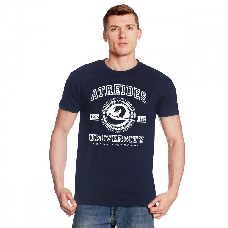 Atreides University Sandworm DUNE Sic Fi Fan Gift T Shirt 100 Cotton Printed Shortsleeve Graphic Clothes All Size Tops S6XL